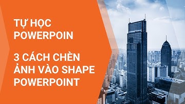 🔥3 Cách CHÈN ẢNH VÀO SHAPES trong powerpoint🔥