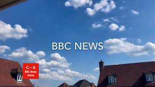BBC News intro - countdown full 57 seconds - 2pm 16.10.20