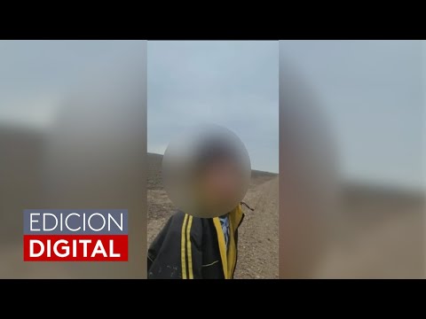 &quot;Me dejaron botado&quot;: niño abandonado por inmigrantes en una zona de la frontera llena de serpientes