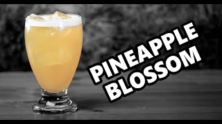 How To Make The Pineapple Blossom Cocktail with Bourbon