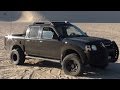 (no music) 2003 Nissan Frontier 2wd Truck, Sand Paddle Tires, Dumont Sand Dunes