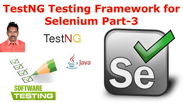 Selenium Tutorial For Beginners 36|TestNG Testing Framework for Selenium Part-3|G C Reddy|