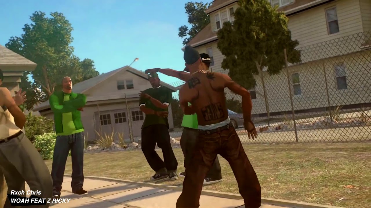 Cj from san andreas dancing YouTube