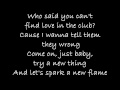 Chris Brown - New Flame ft. Usher & Rick Ross (LYRICS)