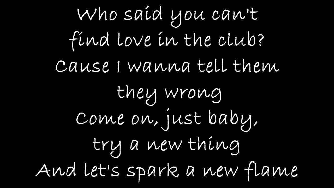 Chris Brown - New Flame ft. Usher & Rick Ross (LYRICS)