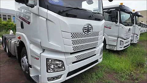 FAW Truck JH6 420HP Tractor Production Completed