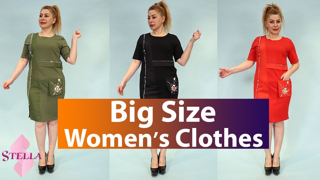 Wholesale 20202021 Plus Size Big Size Fashion Women Clothing In Istanbul/Turkey Laleli