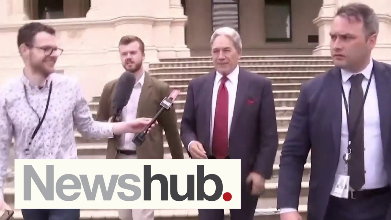 Huge step in coalition talks as Winston Peters finally meets with David ...