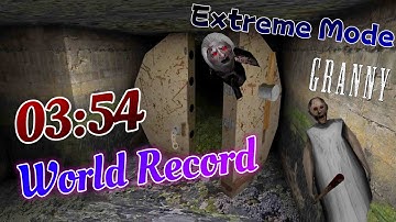 Granny - Extreme Mode Sewer Escape Glitchless Speedrun In 03:54 [World Record]