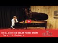 You Can Buy New Seiler Pianos Online! - Free US Delivery!