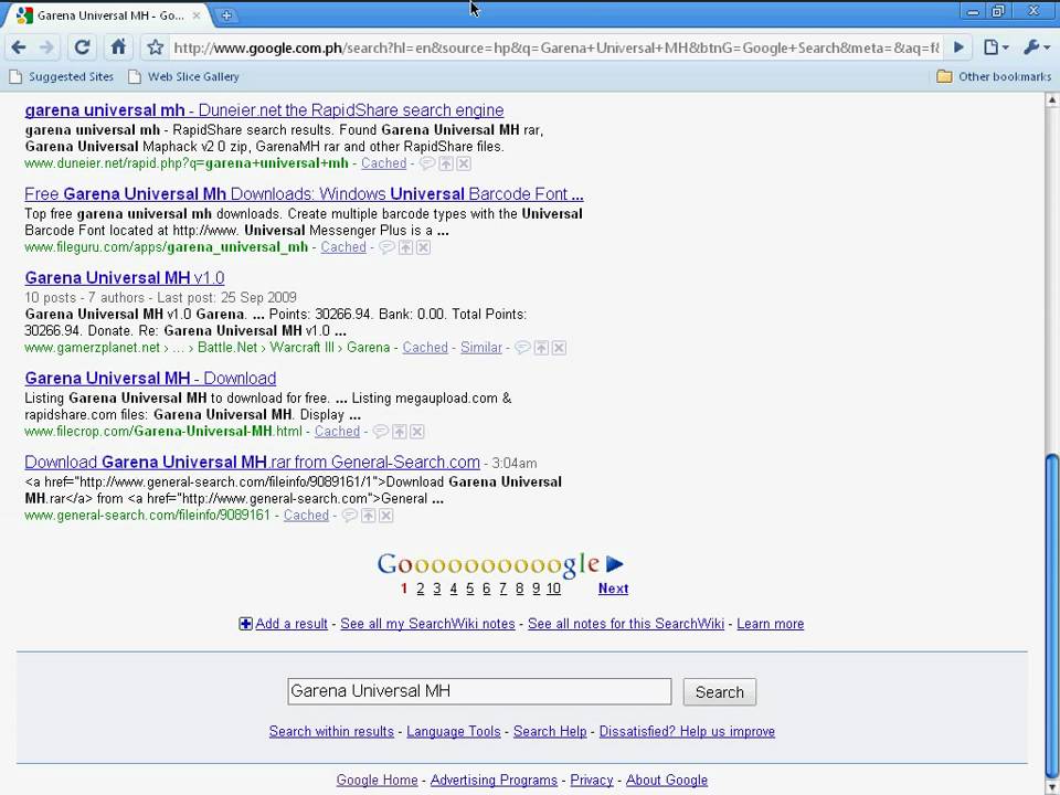 garena universal maphack v10