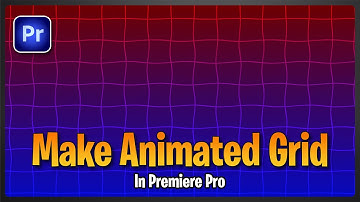 How to Create Animated Motion Grid Background in Premiere Pro | Step by Step Tutorial