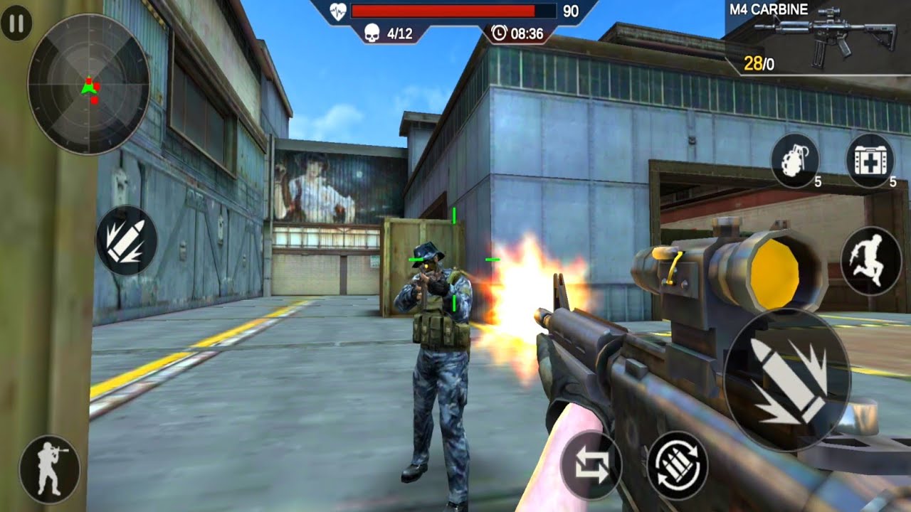 Critical Action :Gun Strike Ops - Shooting Game - Android GamePlay FHD.