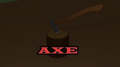 Blender v2.78 - Axe - Modeling Time-lapse