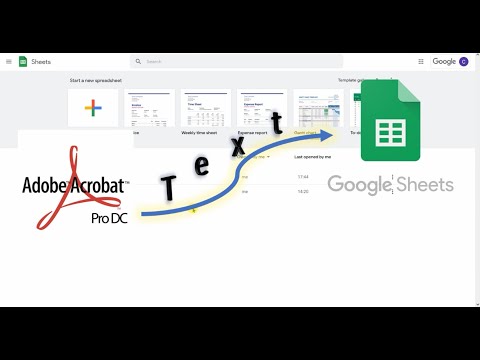 Topic (Acrobat + G Sheet) 批量提取PDF文字 | Bulk Retreive Text from PDF
