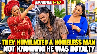 She Fed a Homeless Man, Not Knowing He Was a Prince 👑 #theprincethatpretendtobehomeless #africandram
