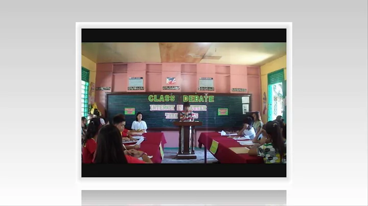 CLASS DEBATE BY GRACE D. ALVARADO