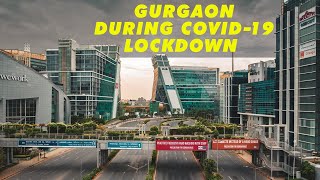 Gurgaon Lockdown Aerial View | India | 4K Inspire 2  #lockdown2020