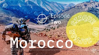 Solo ADV Motorcycle via Cirque du Jaffar in the Atlas and a visit from Uri Geller??