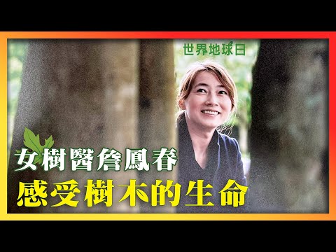 【世界地球日】女樹醫詹鳳春 感受樹木的生命