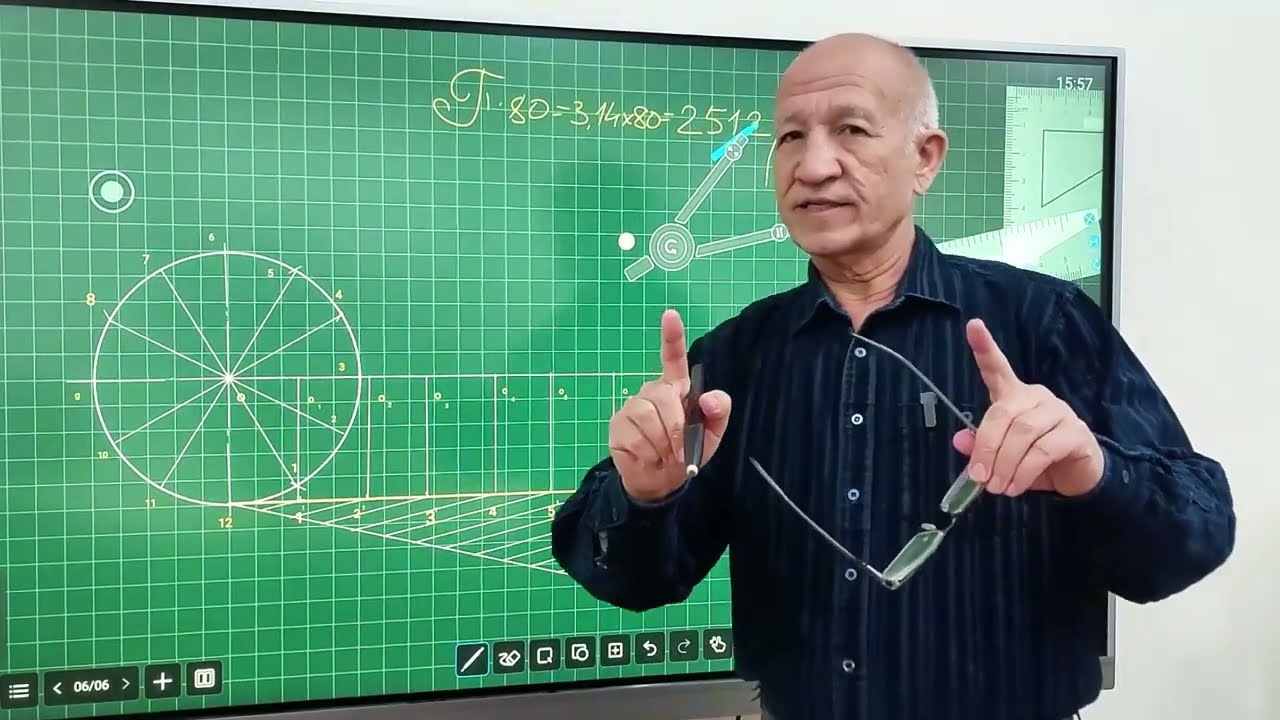 Doira aylansa qanday chiziq hosil bo‘ladi?Sikloida Какая кривая Циклоида What Curve Appears? Cycloid