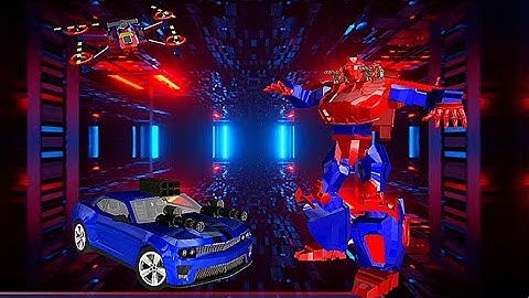 Car Robot Drone Transforming Battle Game 2021 - Android Gameplay