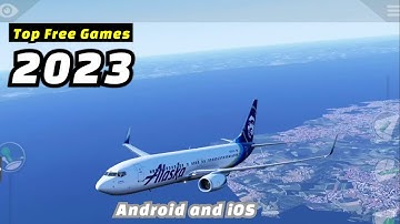 TOP 8 Free Plane/ Flight Simulator Games for Android & iOS 2023