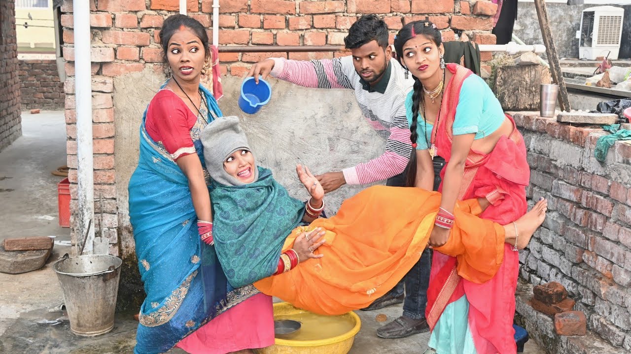 ठंडी के स्नान | Bhojpuri comedy Pagali ke 