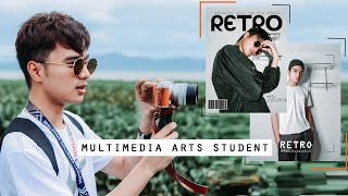 What I Do As A Multimedia Arts Student *exposing my works | Malayan Colleges Laguna