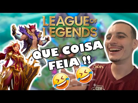 OS PIORES JOGADORES DE 2V2V2 - League of Legends