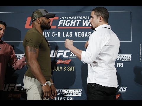 UFC 213: Yoel Romero vs. Robert Whittaker Staredown - MMA Fighting