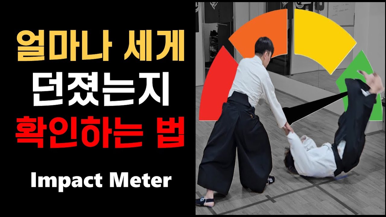 (한,日,En) 던지기의 위력을 한눈에 알 수 있는 지표(우시로 우케미/후방낙법)