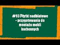 #93 Płytki nadblatowe - przygotowania do montażu mebli kuchennych