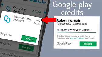 Free Google Play Gift Card Codes 19 Ll How To Get Google Play Promo Code 19 L By Ruth Gift Offer Youtube