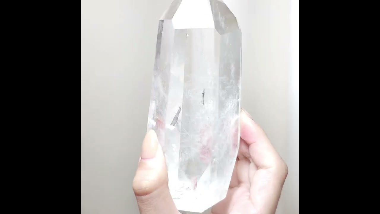 全能之塔| 頂級白水晶柱高13.5cm | 月色真美| 天然水晶手鍊