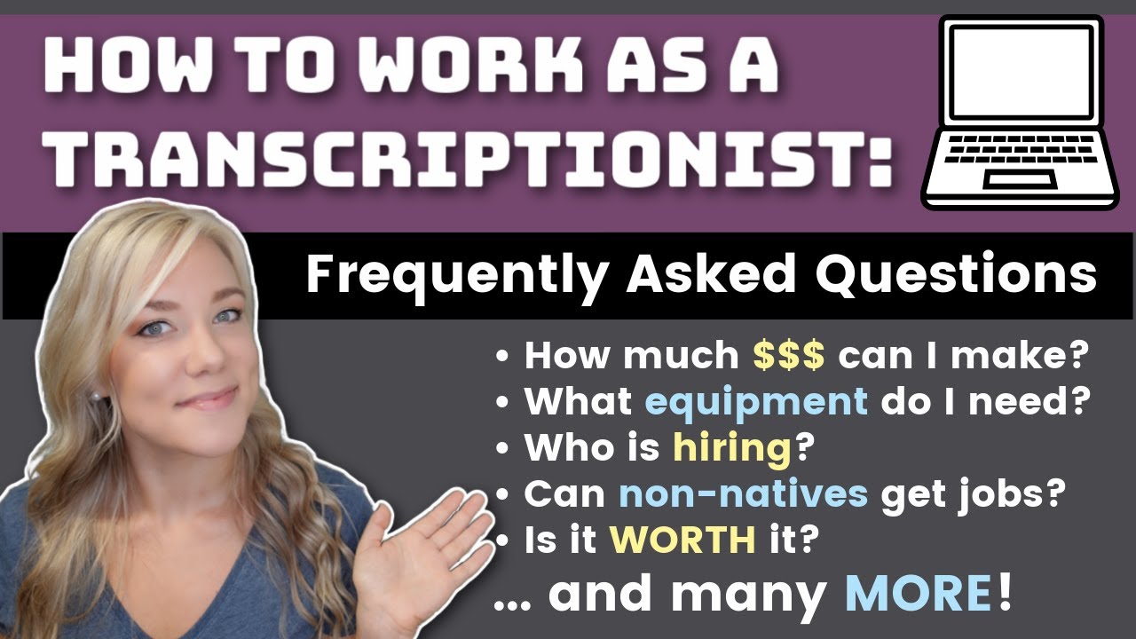 transcription jobs biography