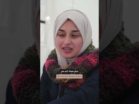 علم الاحتلال داخل غزة كتير صعب كوثر الخطيب رسامة بتروي النا رحلة نزوحها من الشمال للجنوب