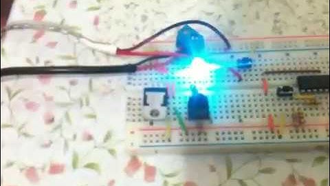 Blinking LEDs  using PIC16F628A
