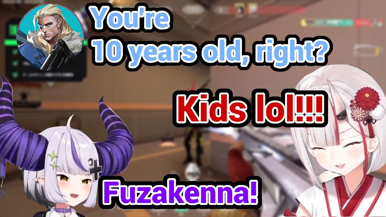 Some Random Sova Called Laplus, Ayame, and Roboco Kids in Valorant Public and It's just So Funny!!!