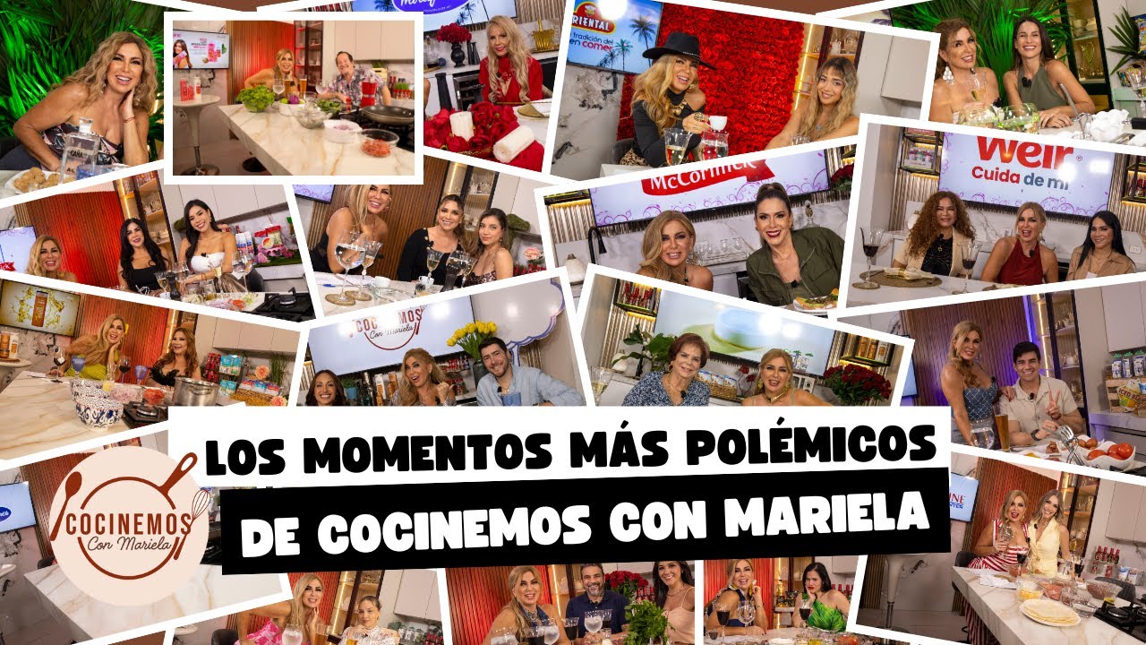 Los momentos más polémicos de Cocinemos con Mariela