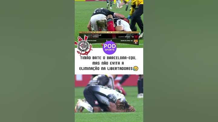 CORINTHIANS VENCE, MAS ESTÁ ELIMINADO DA LIBERTADORES! ⚽🔥