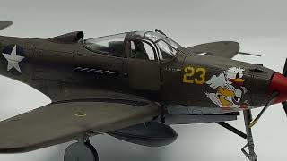 Us Army Air Corps Bell P-39 Airacobra Eduard 148 Model Build