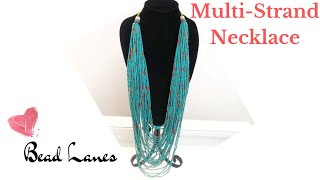 How To Make A Multi-Strand Necklace l සිංහල
