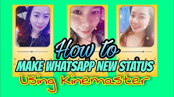 How to make trending Whatsapp video Status using kinemaster | Sweetsmile TV Official