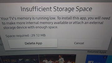 How To Fix Insufficient Storage Space Issue On Samsung Smart TV
