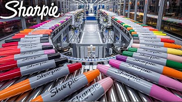 How Sharpie Markers are Made in a Factory | Made of What