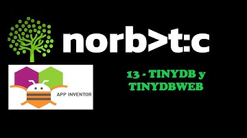 MIT AppInventor 2 - Almacenamiento 4: TinyDB y TinyDBWeb