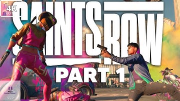 SAINTS ROW Walkthrough Gameplay INTRO & Part 1(FIRST F#@!ING DAY) No Commentary/ nams gaming channel