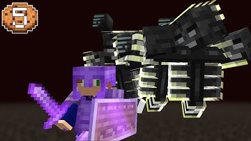 We Fought 3 Withers At Once in Minecraft...