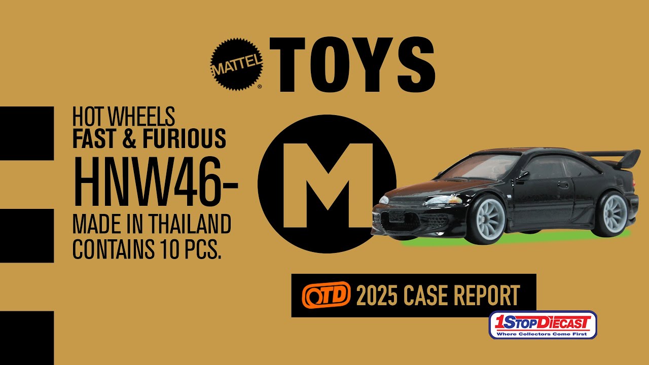 Hot Wheels 2025 Fast & Furious Premium “M” CASE REPORT – ORANGE